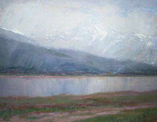 Montagnes enneigées